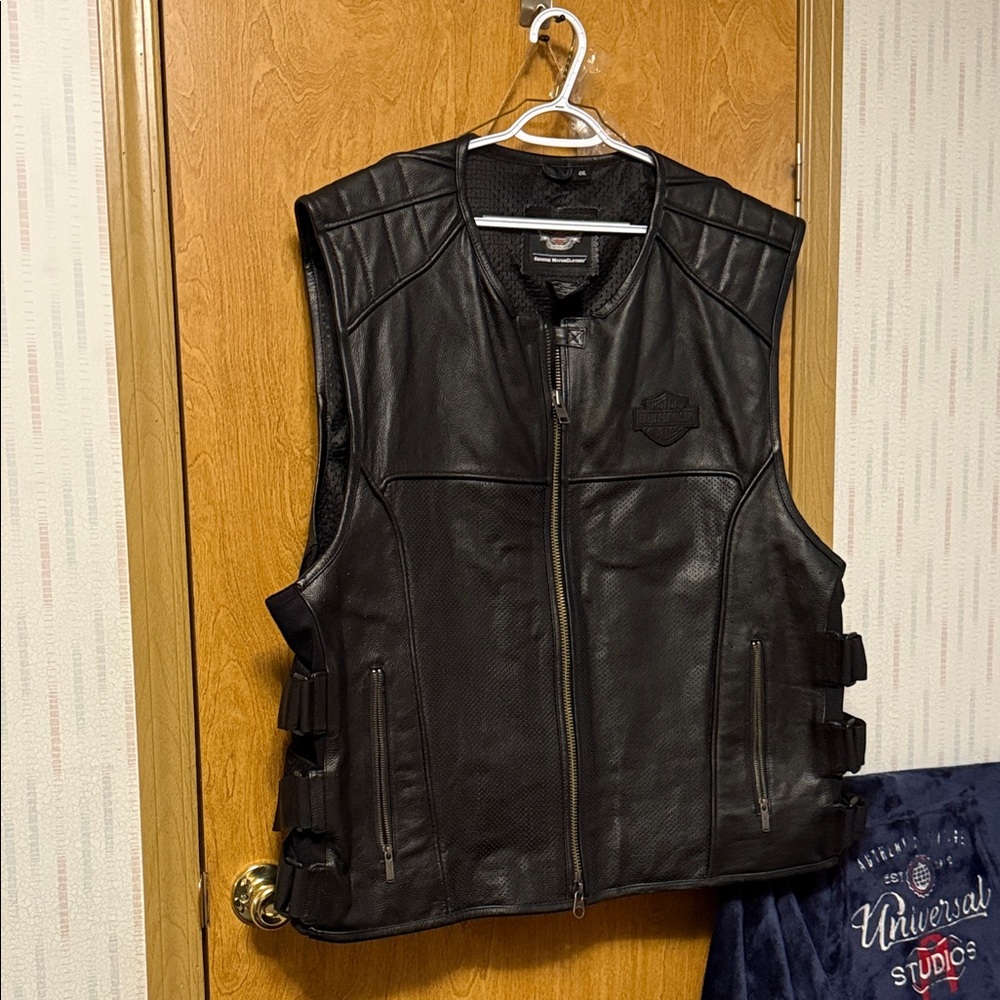Harley-Davidson Black Leather Vest